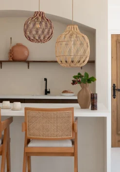 Good&Mojo Mendoza Hanglamp Natural, Brown