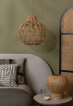 Good&Mojo Mendoza Hanglamp Natural, Brown