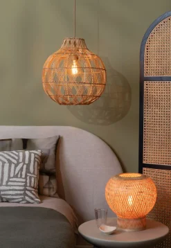 Good&Mojo Mendoza Hanglamp Natural, Brown