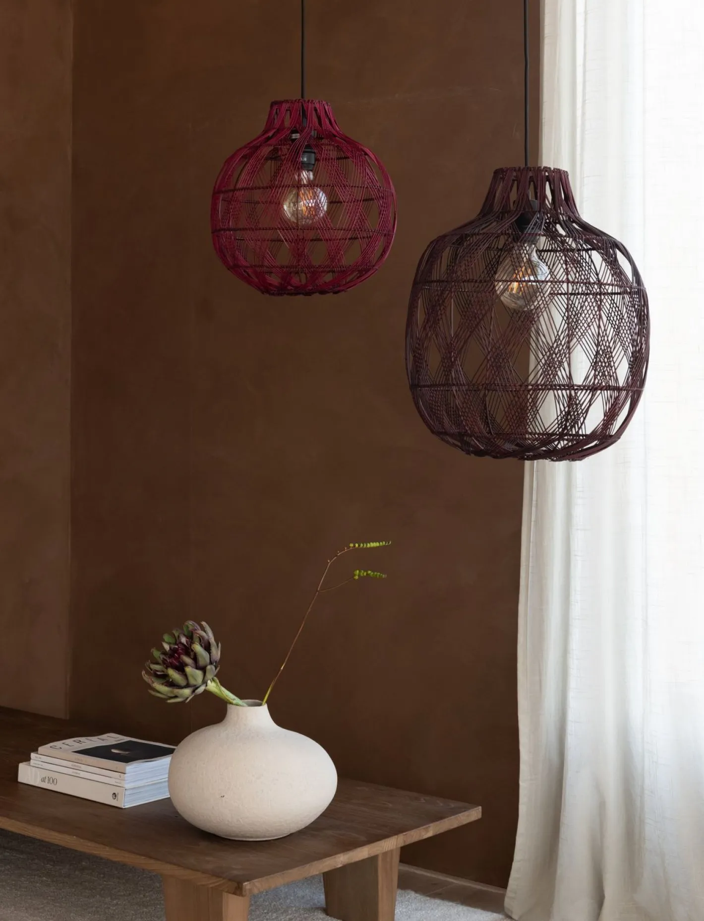 Best Good&Mojo Mendoza Hanglamp Burgundy