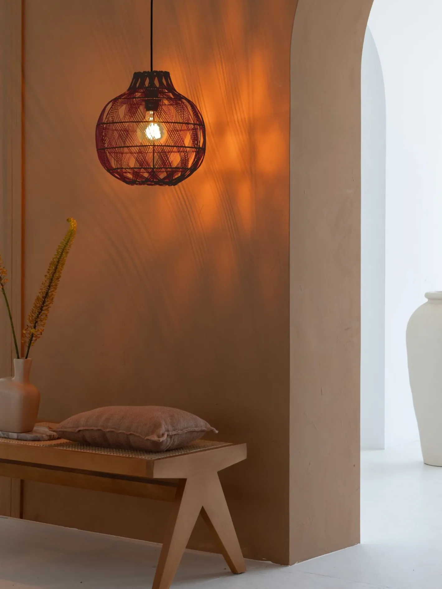 Best Good&Mojo Mendoza Hanglamp Burgundy