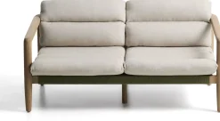 Outlet Kave Home Menfi Tuinbank Beige, Groen