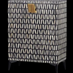 Discount WOOOD Menne Opbergkast Black White