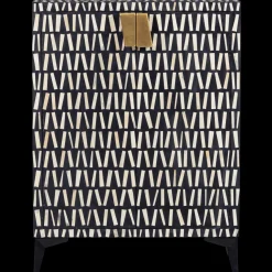 Discount WOOOD Menne Opbergkast Black White