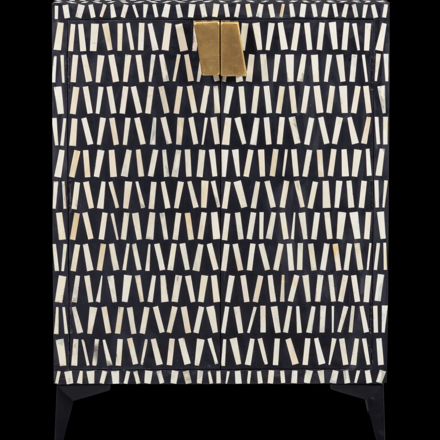 Discount WOOOD Menne Opbergkast Black White