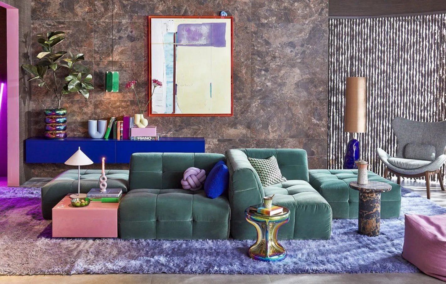 Discount Brinker Carpets Merano Vloerkleed Lila