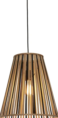 Outlet Good&Mojo Merapi L Hanglamp Natural, Black