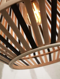 Sale Good&Mojo Merapi Vloerlamp Black, Natural