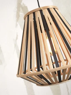 Sale Good&Mojo Merapi Vloerlamp Black, Natural