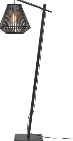 Discount Good&Mojo Merapi Vloerlamp Black