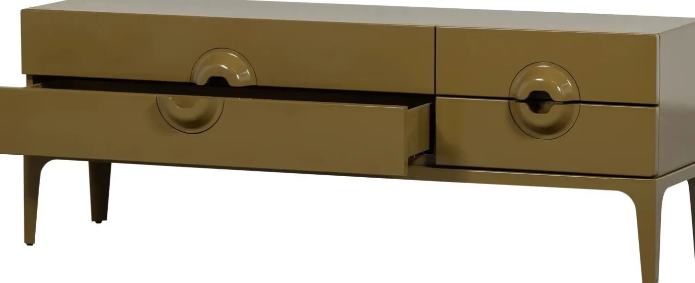 Sale WOOOD Merge Tv-meubel Honinggeel