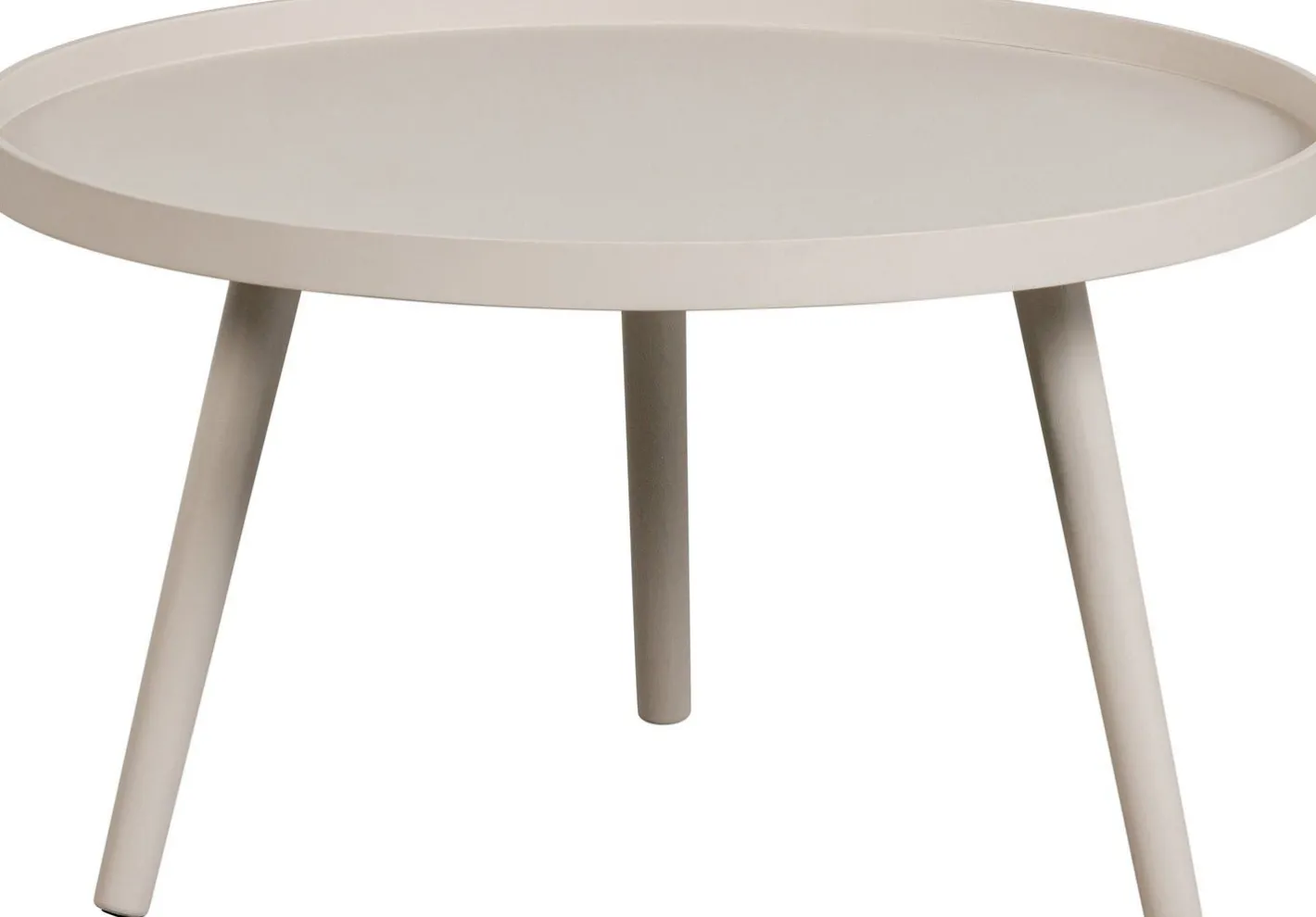 New WOOOD Mesa Beige Bijzettafel Antique Beige