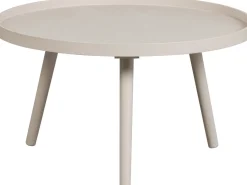 New WOOOD Mesa Beige Bijzettafel Antique Beige