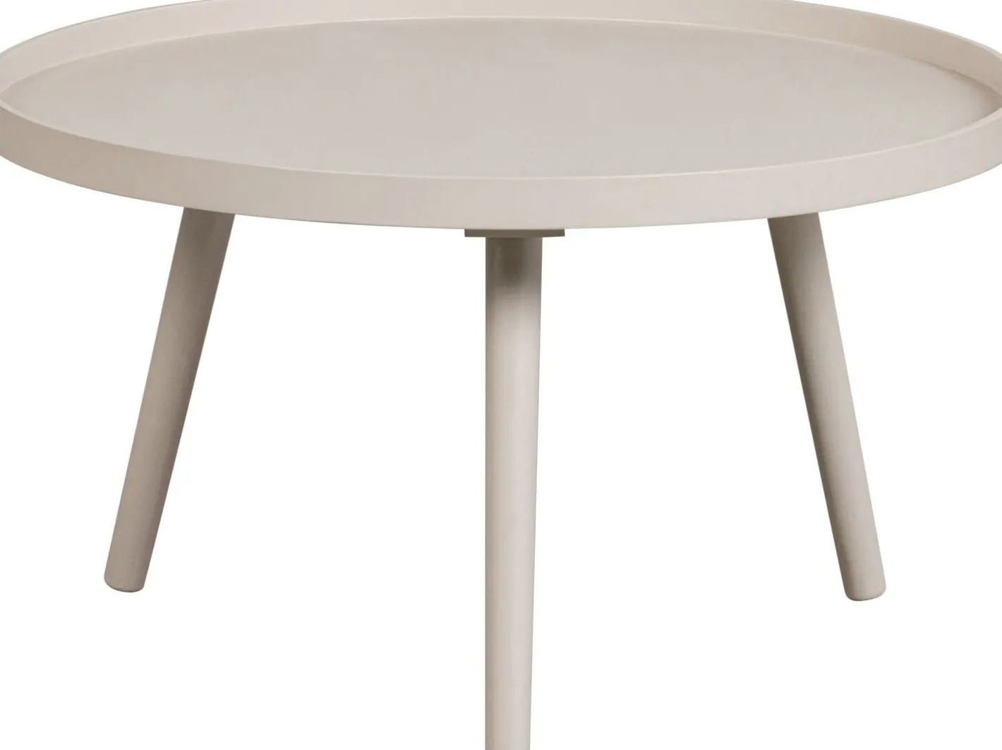 New WOOOD Mesa Beige Bijzettafel Antique Beige