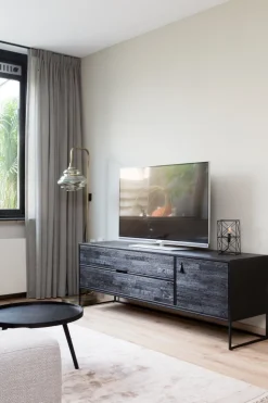 Clearance WOOOD Mesa Bijzettafel Black