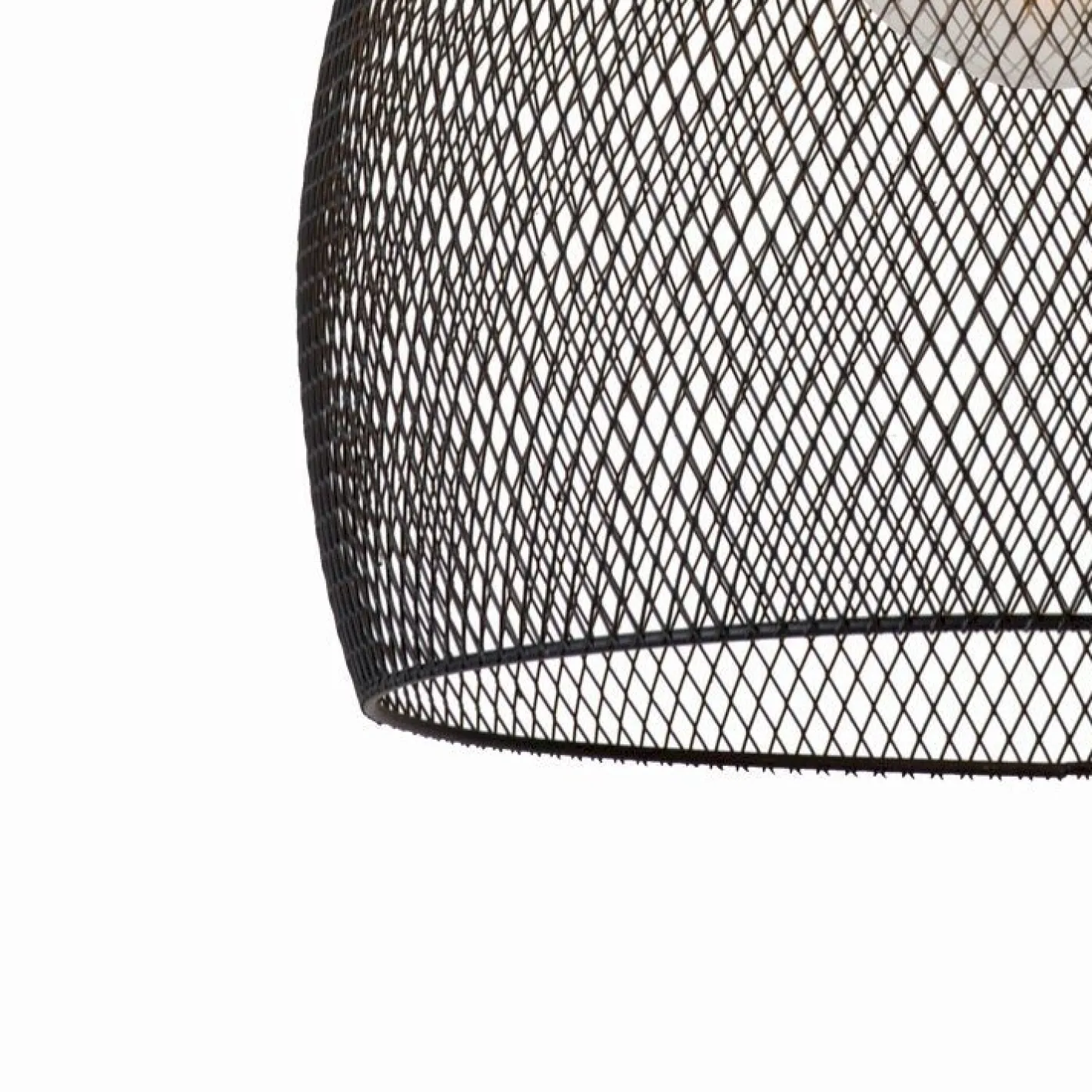 Outlet Lucide Mesh Hanglamp Zwart