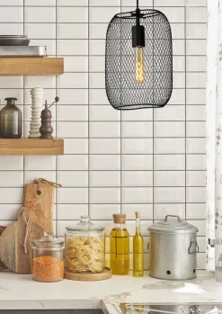 Best Lucide Mesh Hanglamp Zwart