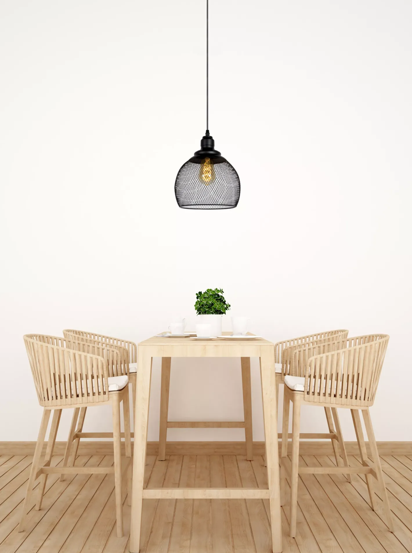 Hot Lucide Mesh Hanglamp Zwart