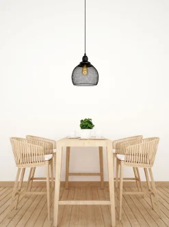 Hot Lucide Mesh Hanglamp Zwart
