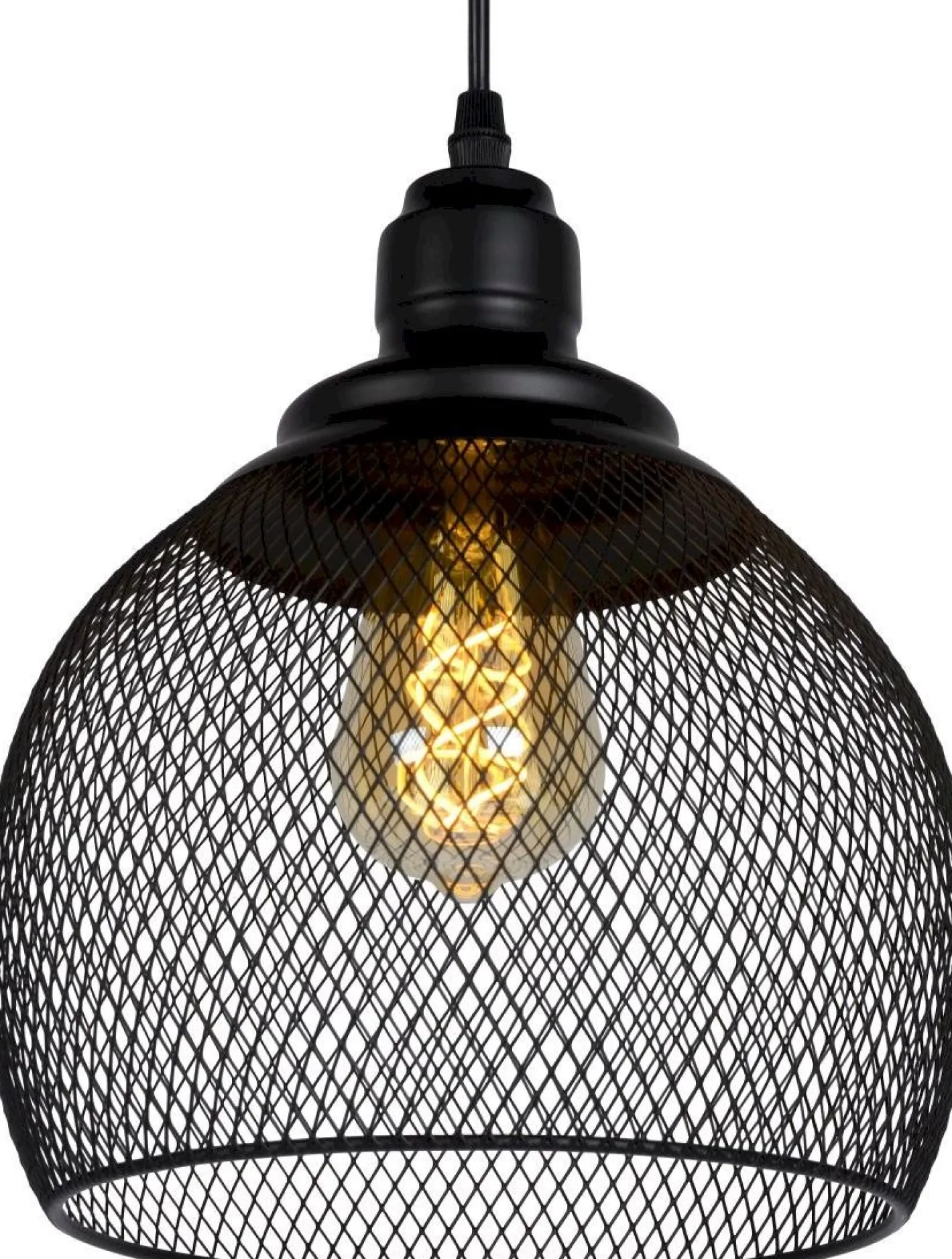 Hot Lucide Mesh Hanglamp Zwart