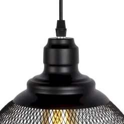 Hot Lucide Mesh Hanglamp Zwart