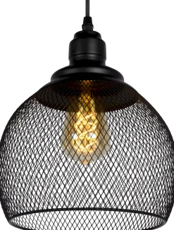 Hot Lucide Mesh Hanglamp Zwart