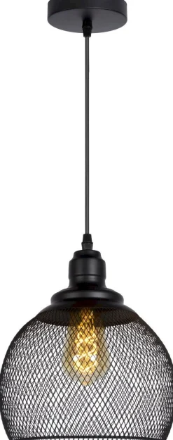 Hot Lucide Mesh Hanglamp Zwart