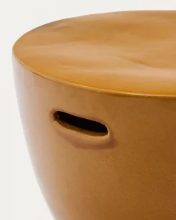 Sale Kave Home Mesquida Bijzettafel Mosterd