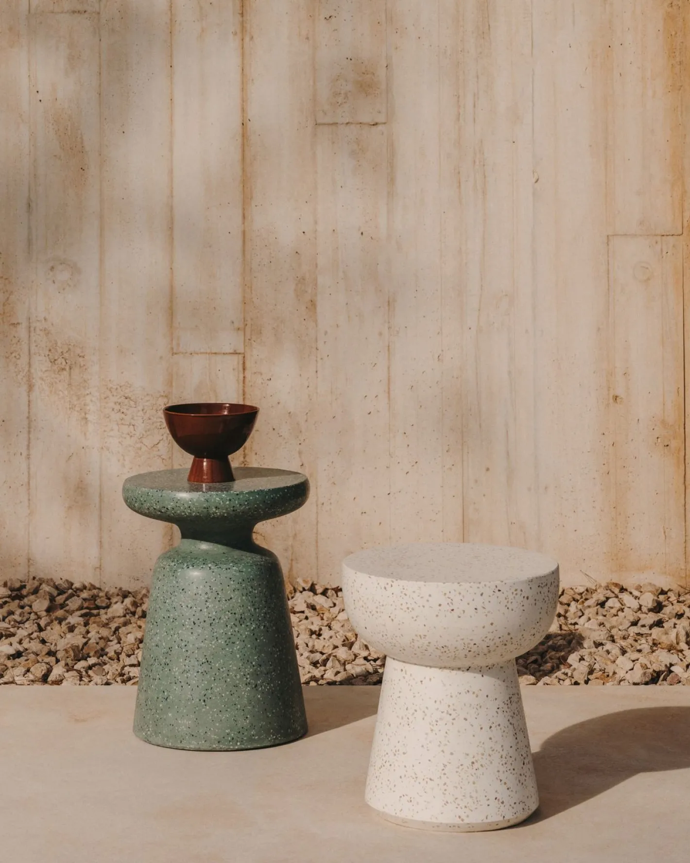 Best Kave Home Mesquida Terrazzo Bijzettafel Groen
