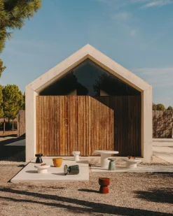 Best Kave Home Mesquida Terrazzo Bijzettafel Groen