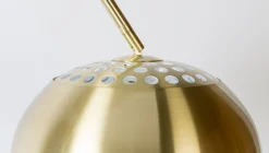 Outlet Zuiver Metal Bow Vloerlamp Brass