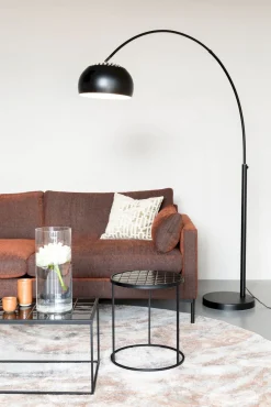 Hot Zuiver Metal Bow Vloerlamp Black