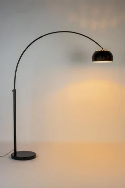 Hot Zuiver Metal Bow Vloerlamp Black
