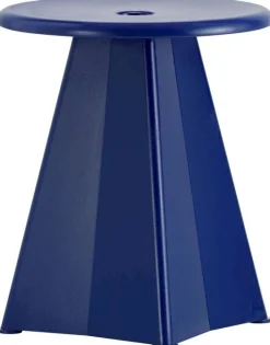 Outlet Vitra Metallique Tabouret Kruk Blue