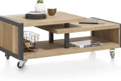 Henders en Hazel Metalo Salontafel Railway Brown