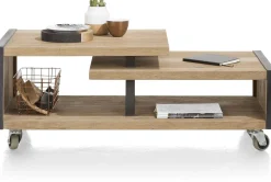 Henders en Hazel Metalo Salontafel Railway Brown
