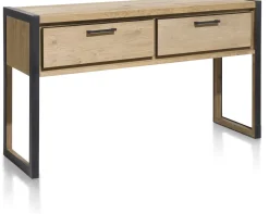 Outlet Henders en Hazel Metalo Wandtafel Railway Brown, Desert Black