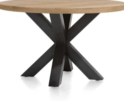 Discount Henders en Hazel Metalox Rond Eettafel Railway Brown