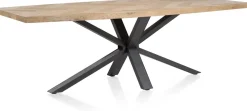 Discount Henders en Hazel Metaluxe Eettafel Railway Brown