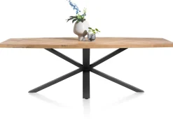 Discount Henders en Hazel Metaluxe Eettafel Railway Brown