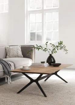 Best DTP Home Metropole Salontafel Naturel, Zwart