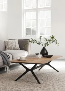 Best DTP Home Metropole Salontafel Naturel, Zwart