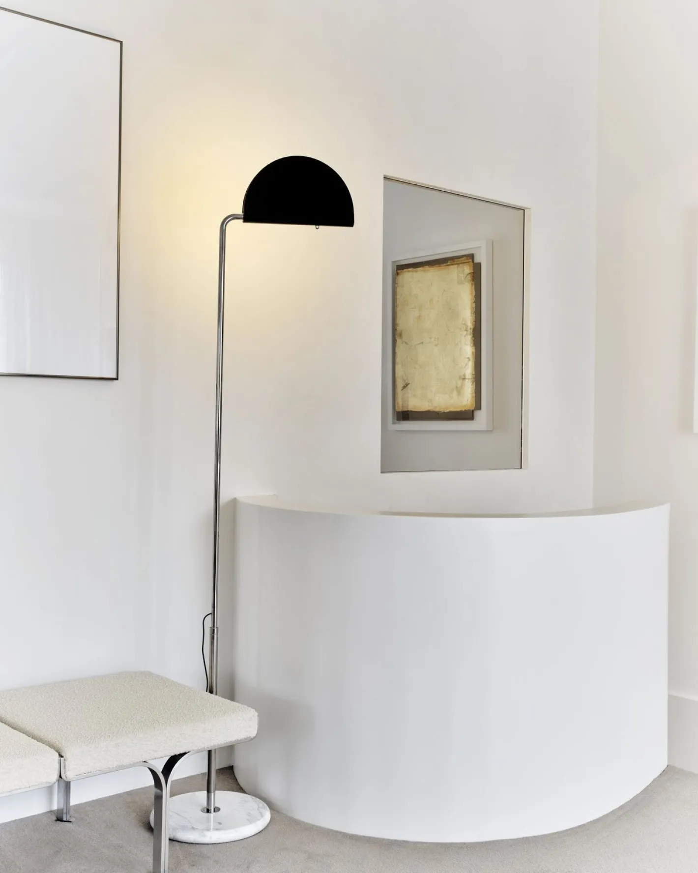 Eijerkamp Collectie Mezzaluna Vloerlamp Zwart