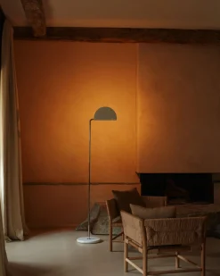 New Eijerkamp Collectie Mezzaluna Vloerlamp Chroom