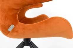 Best Zuiver Mia (set van 2) Eetkamerstoel Orange
