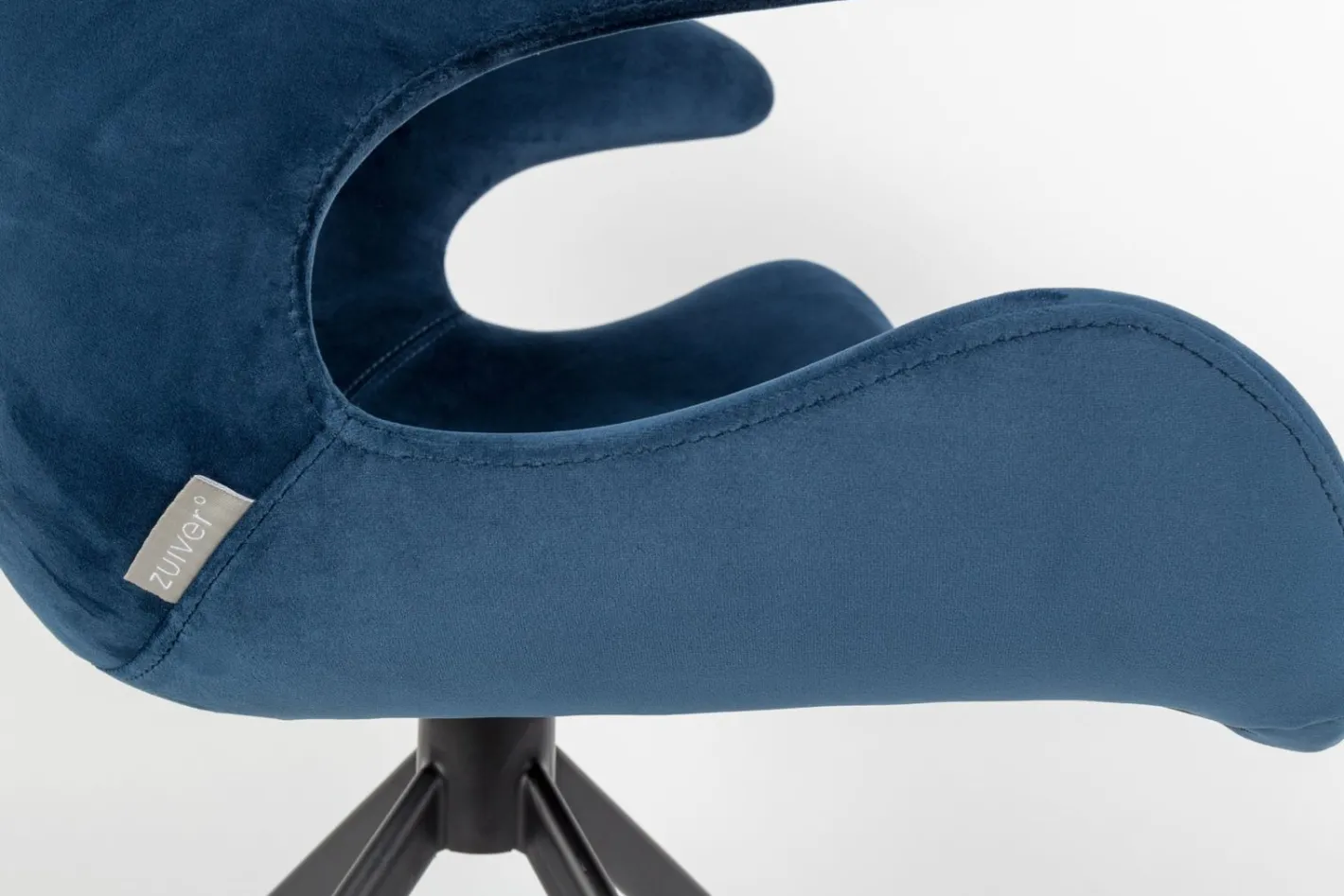 New Zuiver Mia (set van 2) Eetkamerstoel Blue