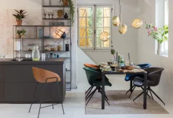 Clearance Zuiver Mia (set van 2) Eetkamerstoel Green