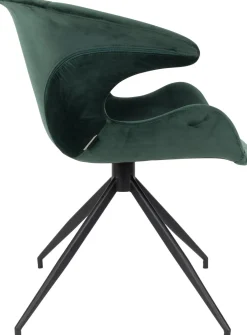 Clearance Zuiver Mia (set van 2) Eetkamerstoel Green
