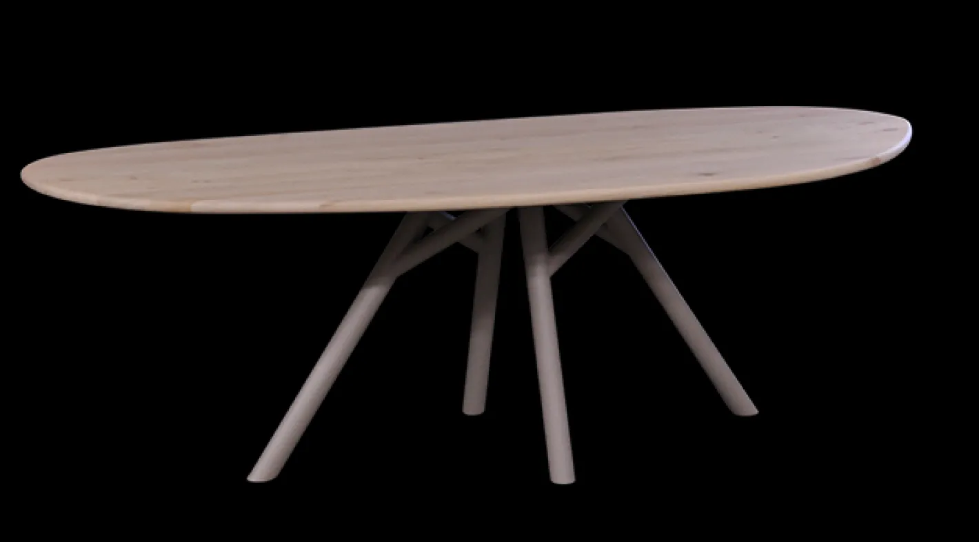 Outlet Eijerkamp Collectie Mika Eettafel Brown
