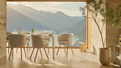 Clearance Vitra Mikado Eetkamerstoel Wit